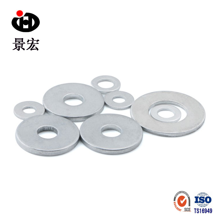 Iron galvanized flat washer white zinc washer gasket round metal…
