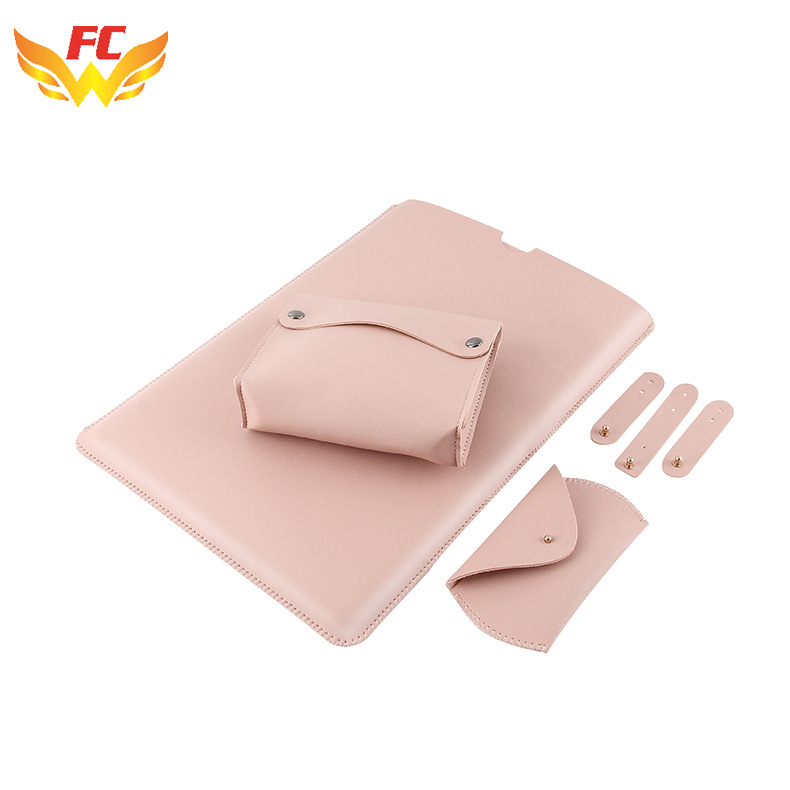 厂家直销新款三件套超纤 轻薄保护套笔记本内胆包 平板电脑包现货|ms