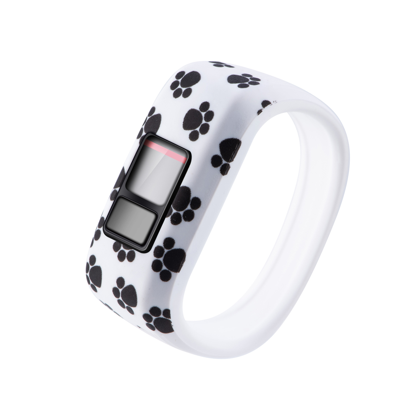 Suitable for Garmin Vivofit JR2 buckless wristband Garmin Vivofit3 children's silicone multi-color wristband undefined