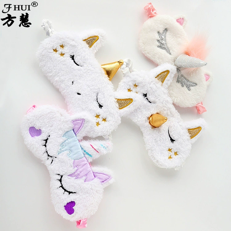 Cartoon cute sleep mask, eyes protection, custom-made