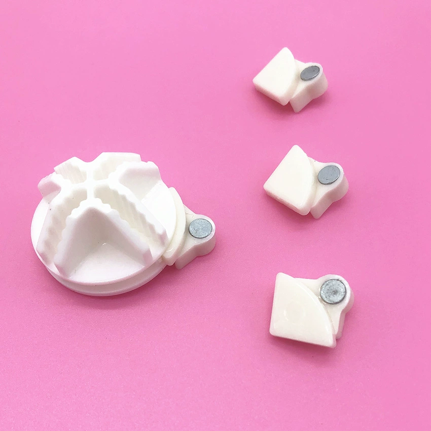 Простые аксессуары для гардероба комбинированный шкаф для хранения APS пластиковая пряжка дверной всасывающий железный магнит простая дверь шкафа Магнитная