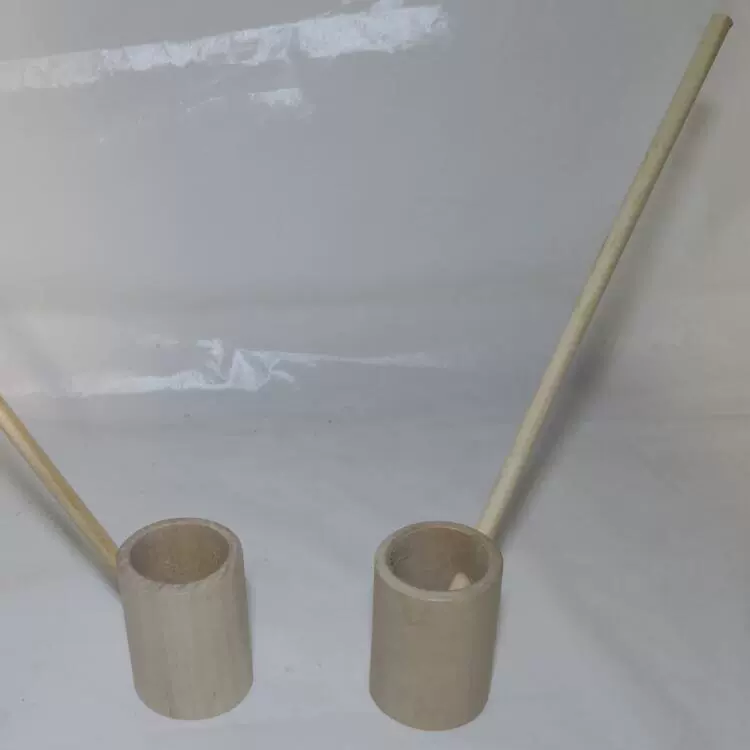[木质日式酒勺 圆形手柄斟酒勺 禾木酒勺wooden Japan wine spoon]