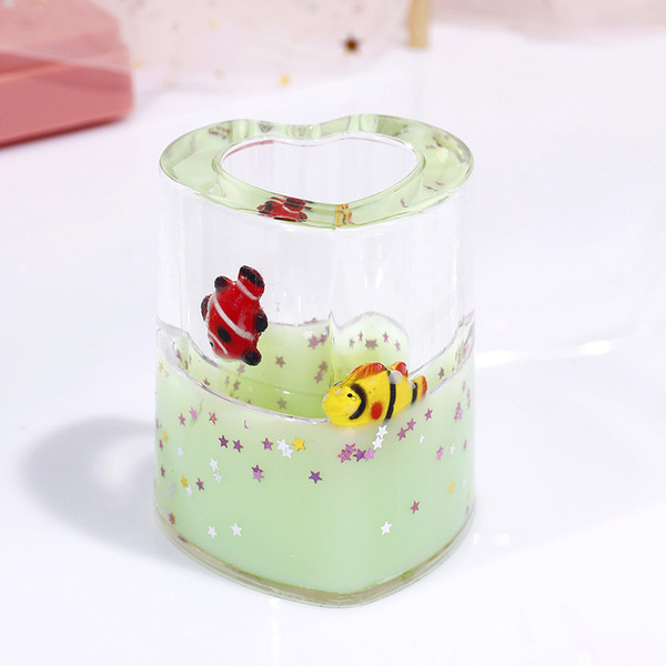 Cream marine float with animals