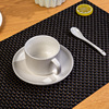 Square waterproof tableware home use, table mat, increased thickness, washable