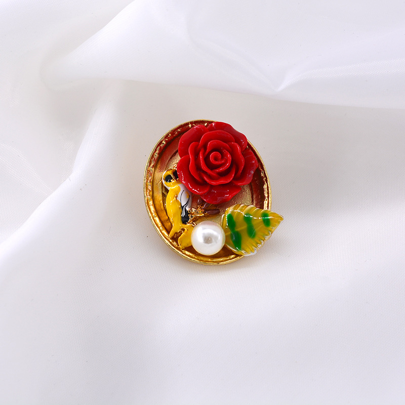 New Retro Lady Baroque Brooch Clothing Accessories Wholesale display picture 15