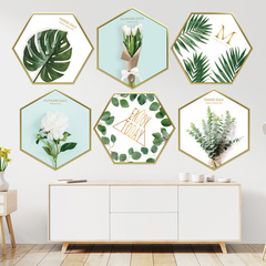 Cross-border wall sticker self-adhesive covered decorative picture frame living room bedroom entrance bedside background ins wall sticker Empress