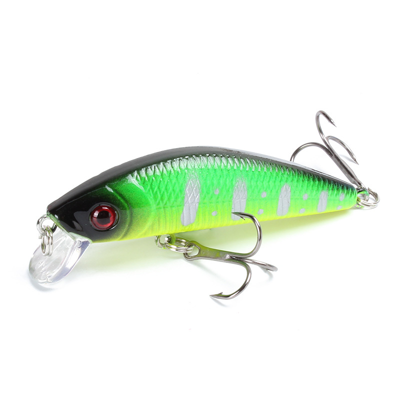 Shallow Diving Minnow Lures Sinking Minnow Baits Fresh Water Bass Swimbait Tackle Gear