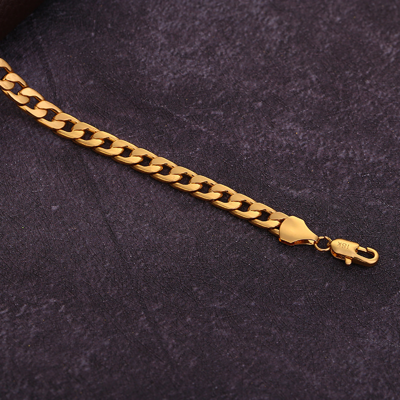 Einfacher Stil Geometrisch Metall Überzug Unisex Halskette display picture 4