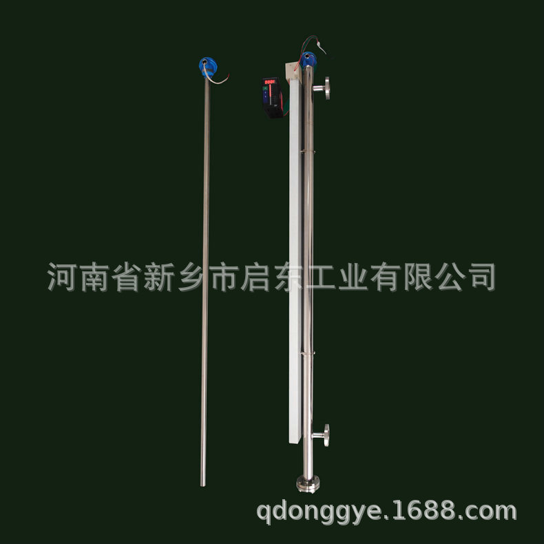 防爆型磁敏双色液位计 顶装的磁翻板液位计 消防水池电子液位计