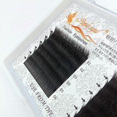 嫁接假睫毛 0.15風吹動扁毛 嬰兒翹嬰兒彎 微翹12度 嬰兒毛髮柔軟