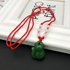 Glossy Tieguanyin tea, red rope bracelet, pendant, necklace suitable for men and women for beloved, wholesale, Birthday gift