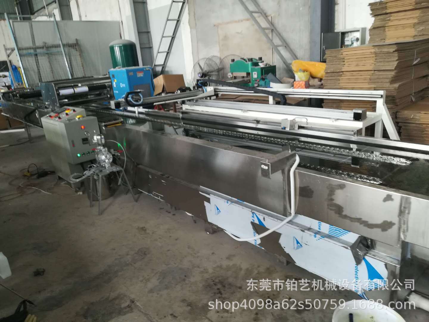 供应双轴自动流膜槽厂家、自动喷涂设备及PVC烘干设备厂家；