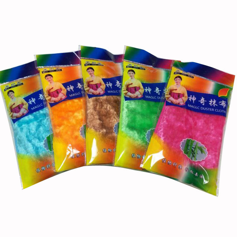 大号抹布木纤维双层加厚丝光洗碗巾摆地摊日用品批发不沾油百洁布|ms