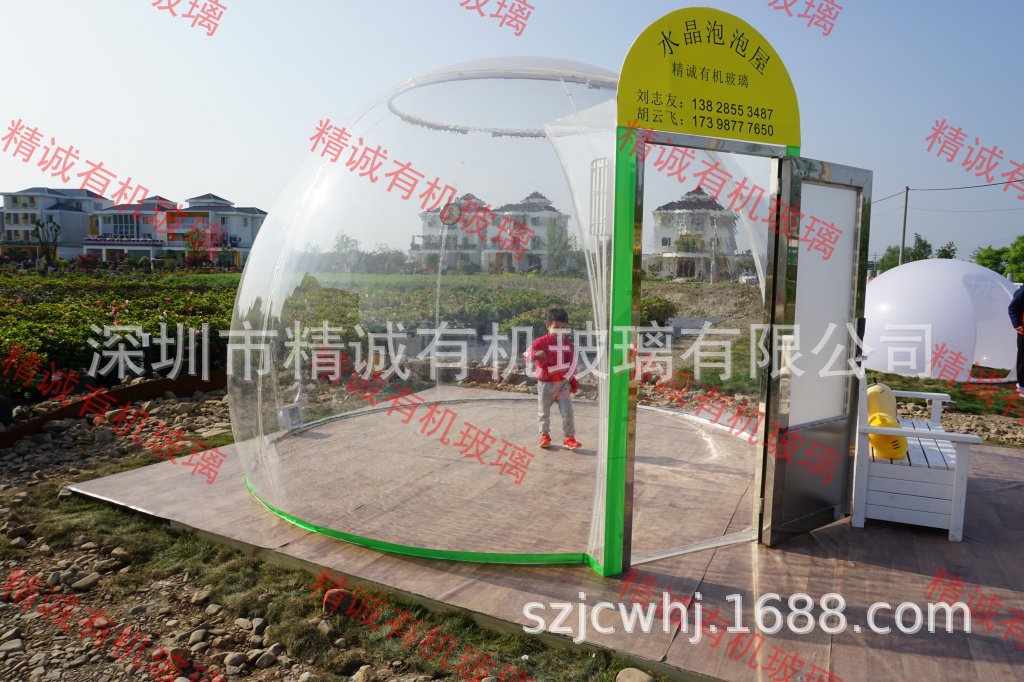 专业透明屋,拼接大球 透明泡泡球 无需充气球 泡泡屋  阳光屋批发