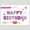 Children's balloon with letters, gift box, layout, set, decorations, 16inch, English letters, wholesale