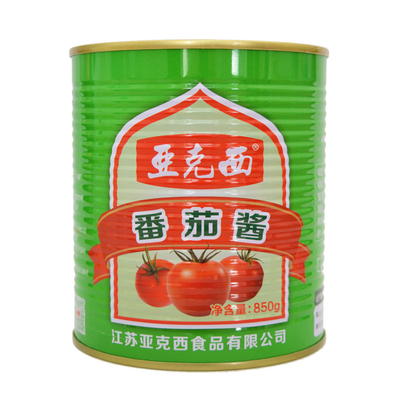 亞克西番茄醬大桶裝原醬拉面調味醬中西餐調料850g