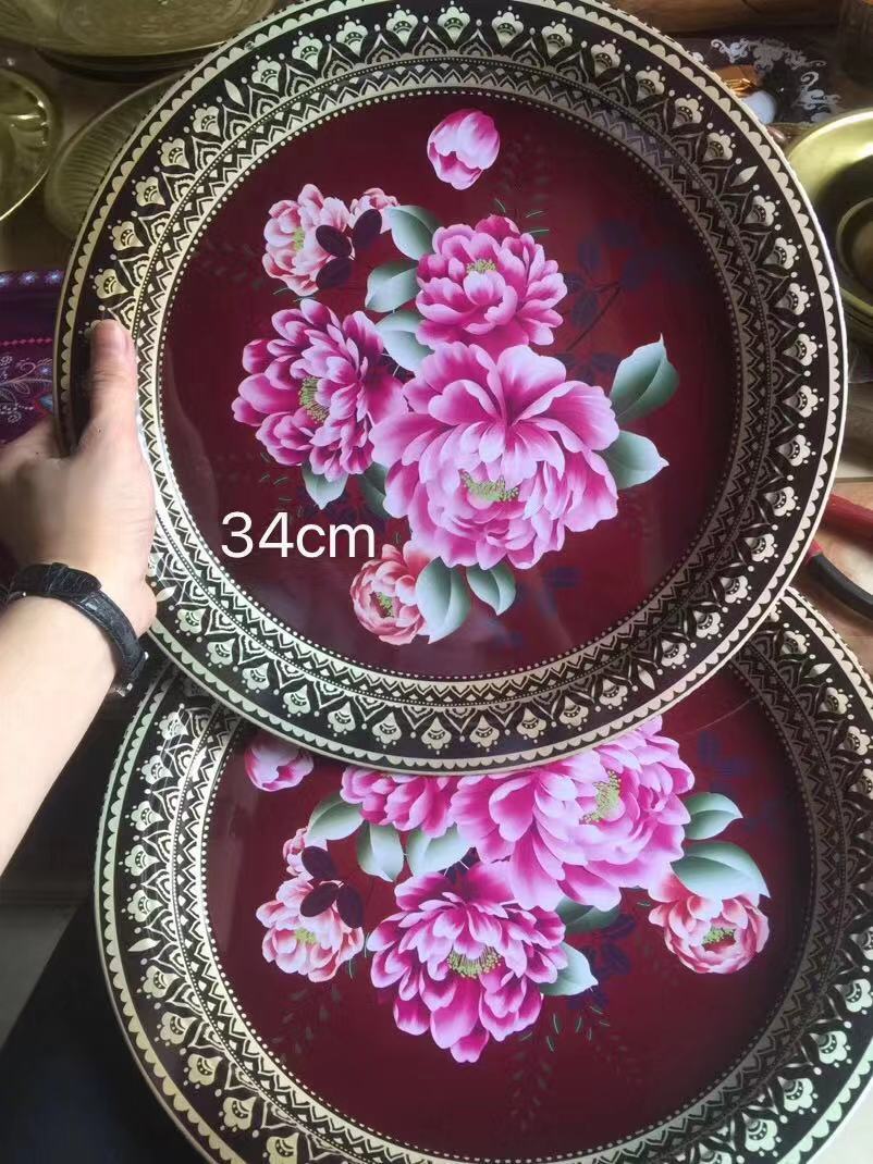 印花方形花盘 创意花盘 圆盘.jpg