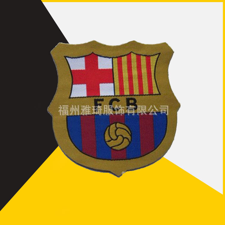 服装织唛领标 女装高密织标布标床垫布唛校服臂章织唛章