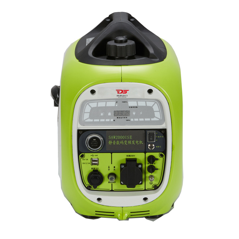 德飒2KW数码发电机房车家用静音手提式便携汽油发电机 220v发电机