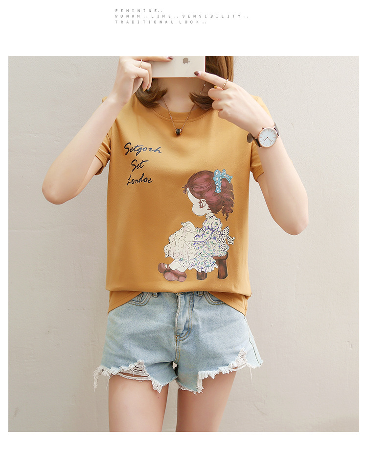 T-shirt femme en Fibre de polyester - Ref 3314499 Image 50