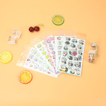 日式可愛卡通彩色兒童裝飾PVC貼 diy手賬本貼 貼紙定做 散裝批發