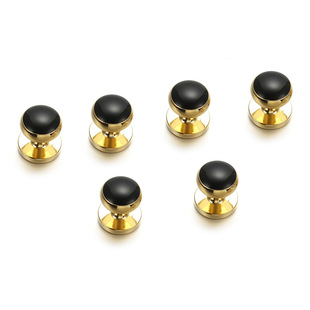 AliExpress Cuff Classic Tuxedo Placket Buckle Delicate Enamel Mini Button cufflink