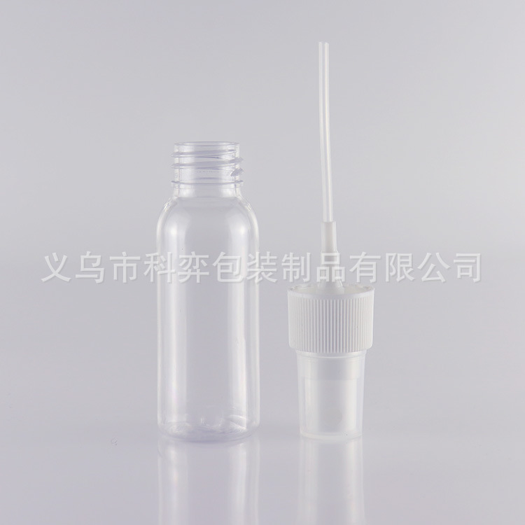 제조업체 스팟 30ml 투명 클리너 스프레이 병 컴퓨터 눈 세척액 스프레이 병 PET 스프레이 병