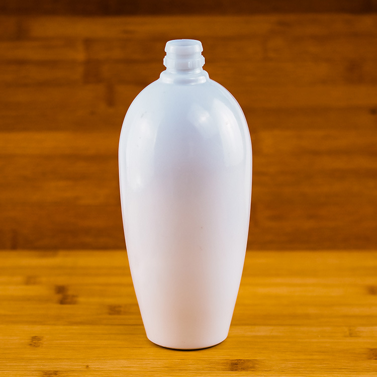 椭圆梅瓶形500ml牙口白色陶瓷玻璃瓶 高档一斤装白酒清酒果酒瓶