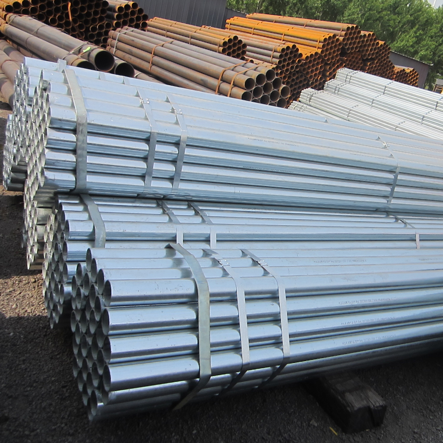 圆管 家具管 焊接管 冷热镀锌 绿化苗木支撑镀锌钢管