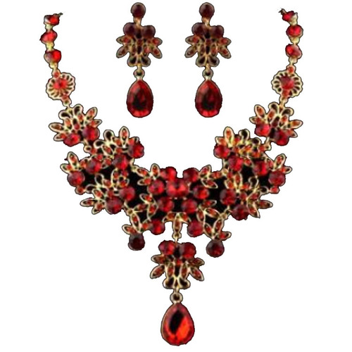 Jewelry Bridal Jewelry Butterfly Large Water Drop Necklace Earring Set Wedding Jewelry Wedding Gauze Accessories
