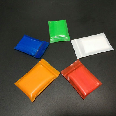 塑料袋红蓝黄绿粉紫黑色封口袋服装五金包装颜色彩色pe自封袋透明
