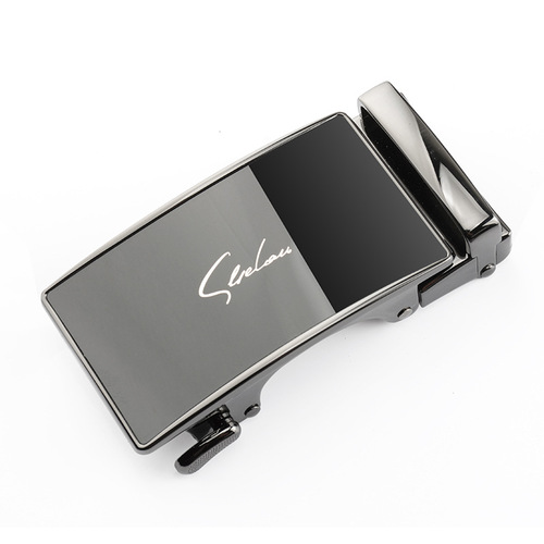 Factory direct sales metal belt buckle men's alloy belt head high-end belt buckle automatic buckle spring buckle