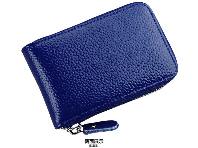 Multi-function Zipper Organ Card Holder Multi-card Card Holder Coin Purse Leather Card display picture 45