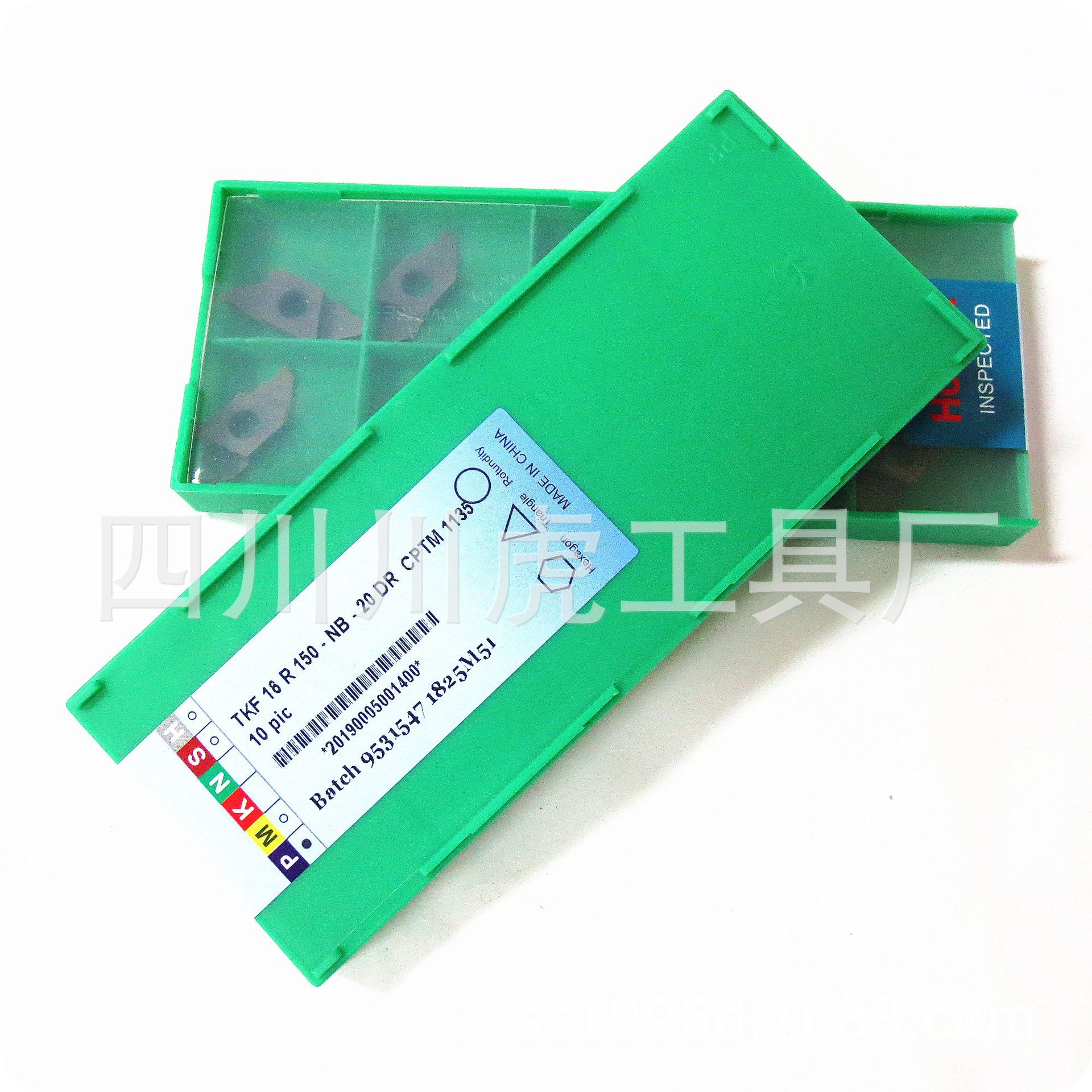 走心机切断刀/20°斜口切断刀片：TKF16R150-NB-20DR CPTM1135