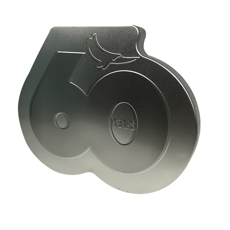 马口铁创意数字小型饼干盒 卡片盒 礼品盒 CD包装铁盒