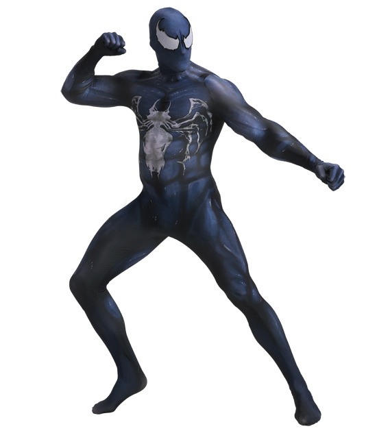 Venom Spider-Man Bodysuit Image 4