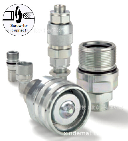 PARKER QHPA系列 平面快速接头QHPA16G4X8-B