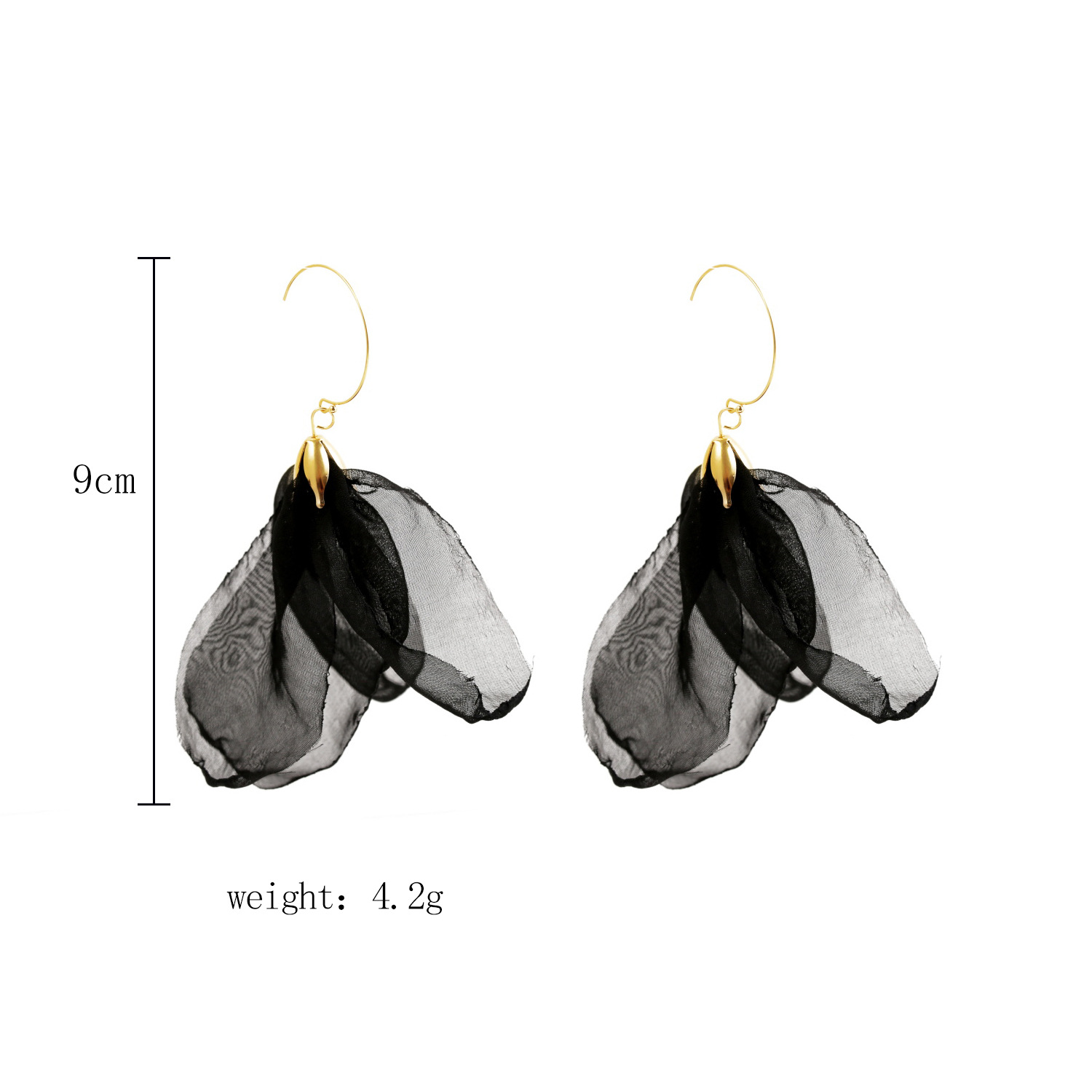 1 Pair Irregular Flower Ethnic Style Classic Style Artificial Crystal Drop Earrings display picture 25