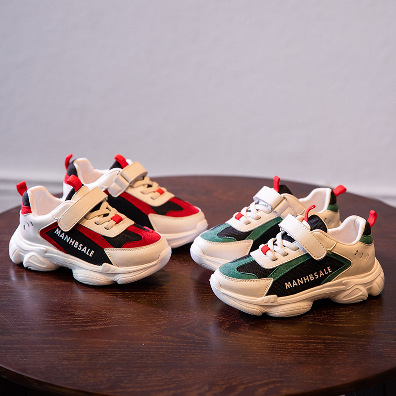 2019 Spring new pattern children's shoes wholesale children gym shoes Korean Edition Boy girl fashion ventilation leisure time Running shoes