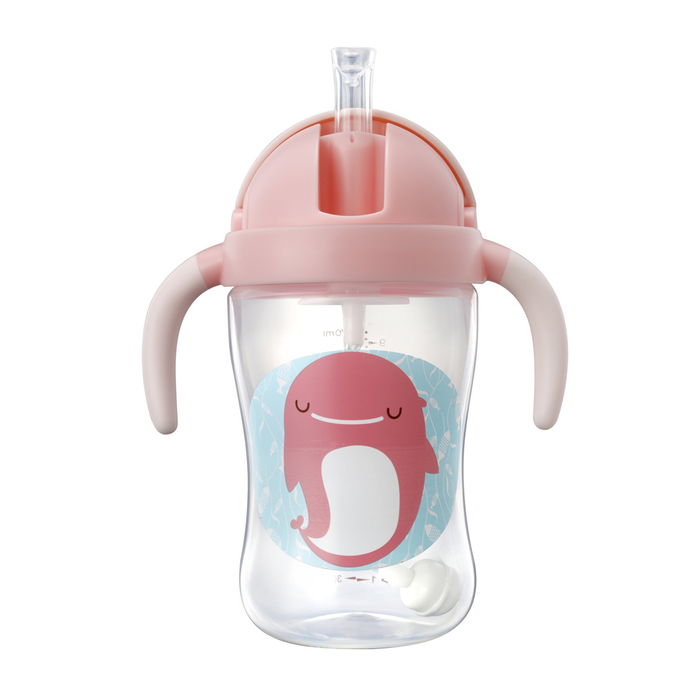 威仑帝尔儿童水杯学饮杯宝宝杯子PP塑料杯婴儿学饮杯幼儿园喝水杯