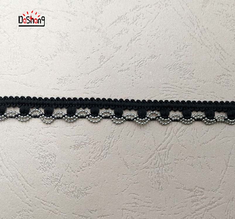 블랙 사이드 실버 체인 * 1.5cm