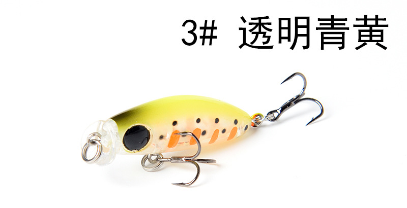 Sinking Minnow Fishing Lures Hard Plastic Baits Fresh Water Bass Swimbait Tackle Gear