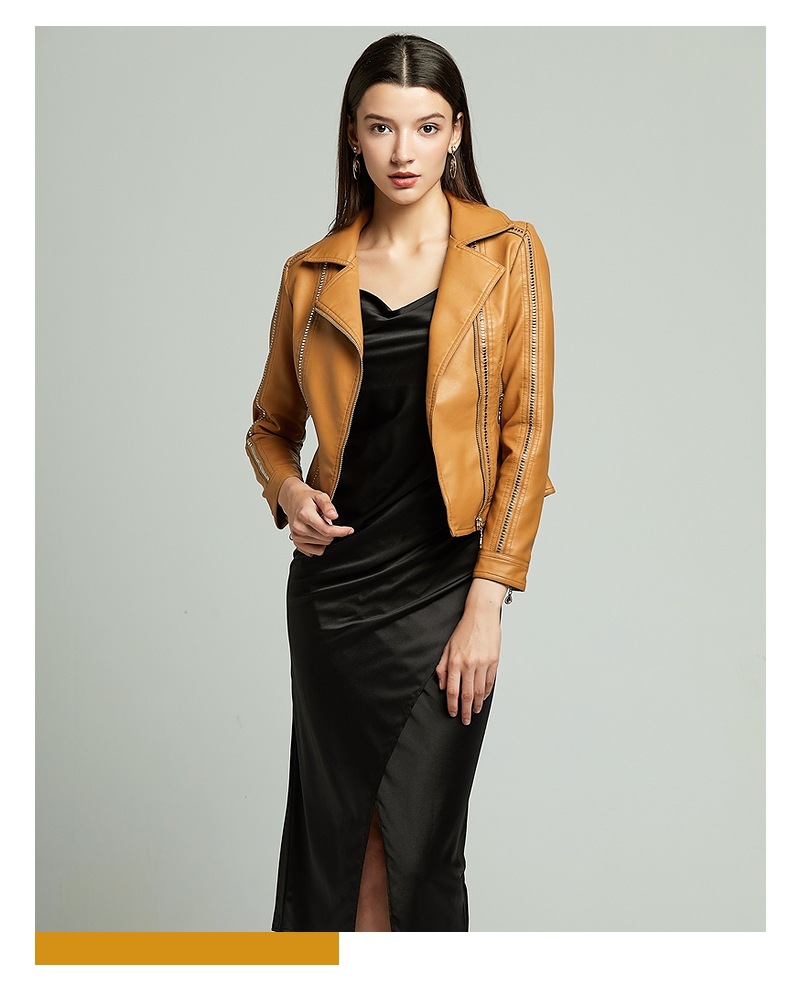 Veste cuir femme en PU - Ref 3447632 Image 22