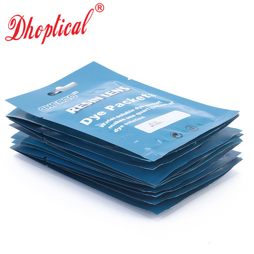Lens tinting powder, resin lens tinting powder, tint-free spectacle lens tinting powder, eyeglass accessories