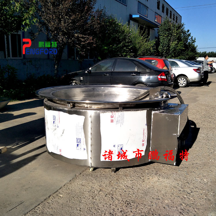 电加热导热油烫池 不锈钢节能烫羊锅厂家 13年生产经验