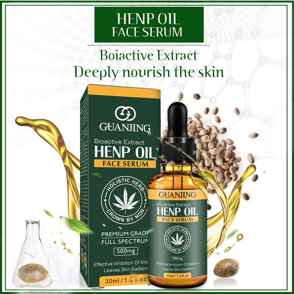 Cross-border hemp oil facial essence fac...