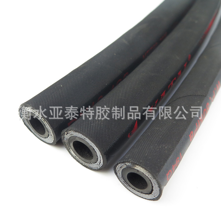 起重运输车辆NBR丁腈四层钢丝缠绕EN 856 4SP橡胶钢丝管