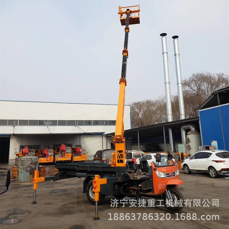 机动三轮随车吊 3吨农用三轮随车吊 三蹦子平板随车吊厂家
