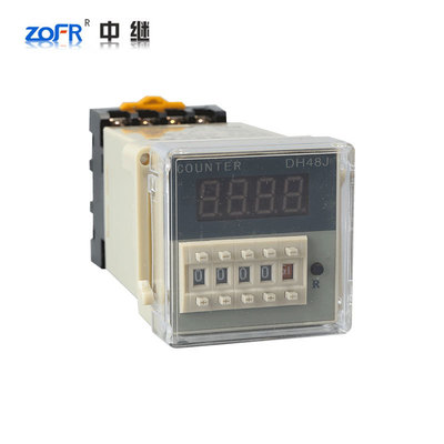 Yueqing Industrial belt Produce supply DH48J series high-precision digital display delayed Time Relay