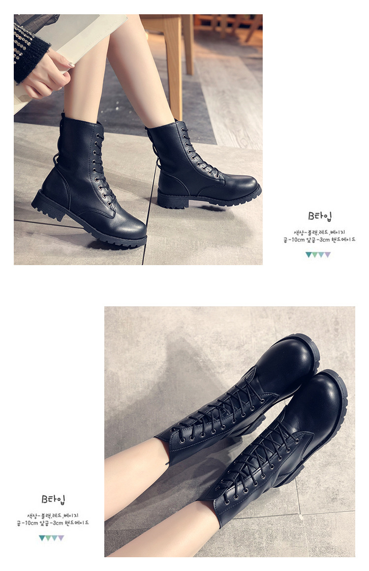 Bottes femme en PU artificiel - Ref 3354881 Image 9